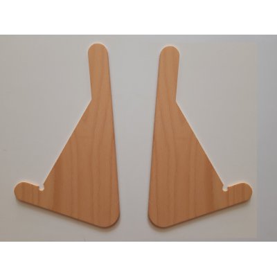 Jitro klín - Přírodní buk - bez laku