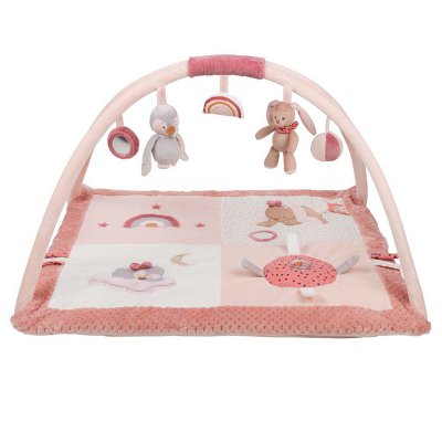 Nattou deka na hraní 5 hraček a aktivity 0 m+ - Pauline & Sasha