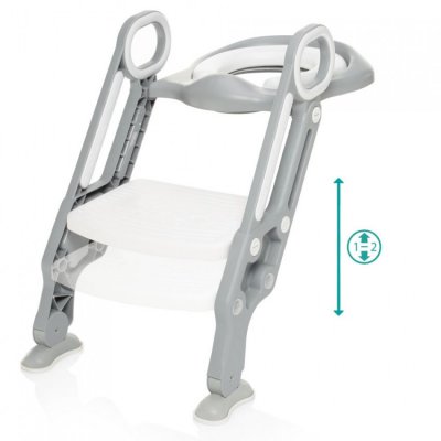 Zopa schůdky na WC Loostep - Dove Grey - obrázek