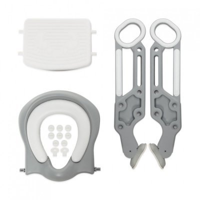 Zopa schůdky na WC Loostep - Dove Grey - obrázek