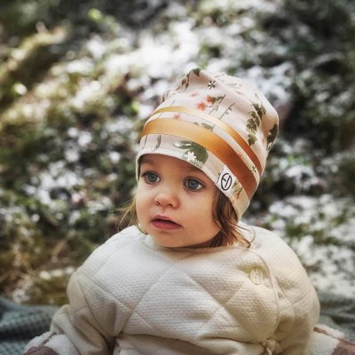 Elodie Details Zimní bavlněná čepice - Meadow Blossom, 36 m+ - obrázek