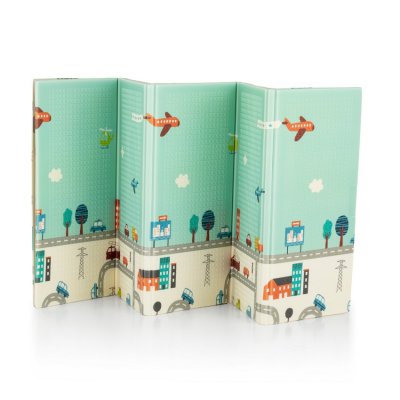 Petite&Mars podložka na hraní skládací Campy - Elephant & City - obrázek