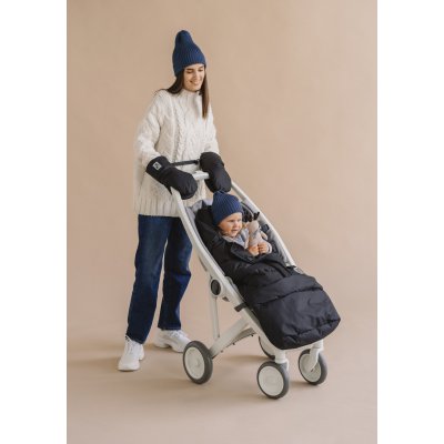 Leokid Rukavice na kočárek - Black - obrázek