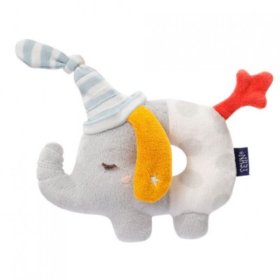 Baby Fehn Good Night chrastící hračka - Slon