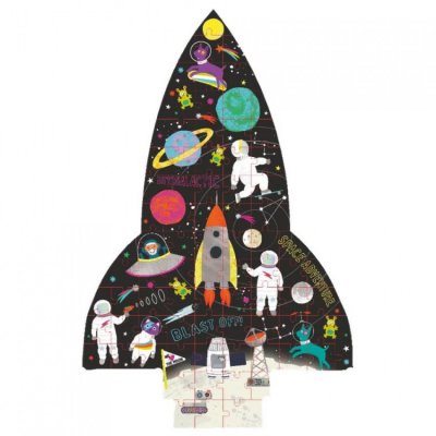 Floss & Rock puzzle 80 ks - Vesmír - obrázek