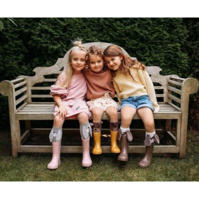 Mama's Feet dětské podkolenky Eared Animals - Pejsek Jasiek, vel. 1 - 3 roky - obrázek