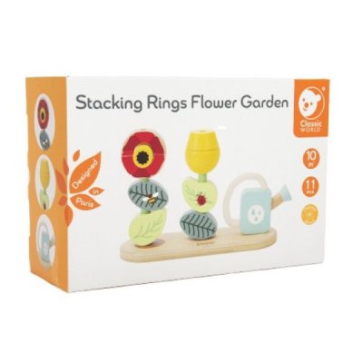 Teddies skládanka květinová zahrada