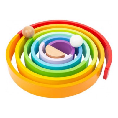 Small Foot dřevěná skládací duha XL - obrázek