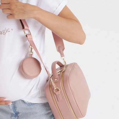 Joissy obal na dudlík Connect It - Chic Pink - obrázek