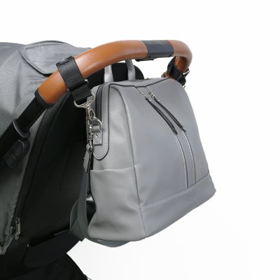 Joissy přebalovací batoh a taška na kočárek 2v1 Mini - Dark Grey - obrázek