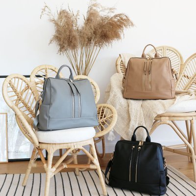 Joissy přebalovací batoh a taška na kočárek 2v1 Mini 2.0 - Black/Gold - obrázek