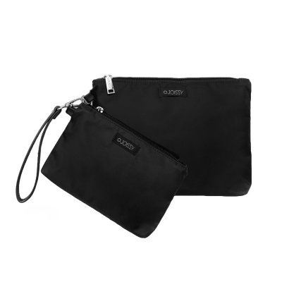 Joissy set voděodolných taštiček Mixi - Black/Silver