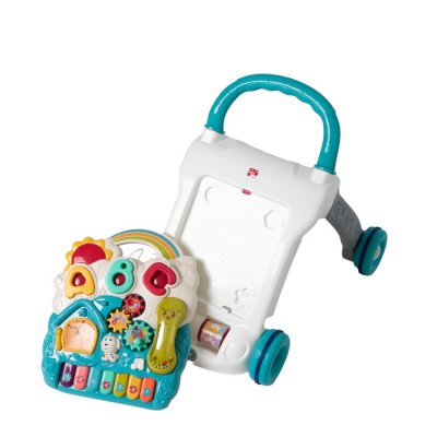 Teddies chodítko/herní centrum se zvukem a světlem - Modré - obrázek