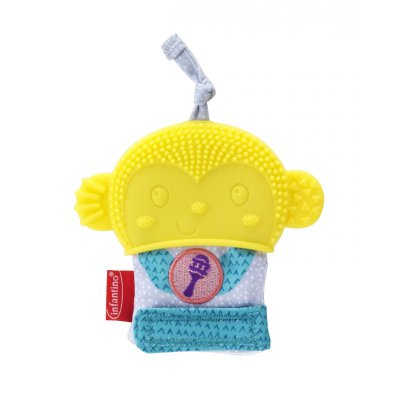 Infantino Chrastící rukavice s kousátky