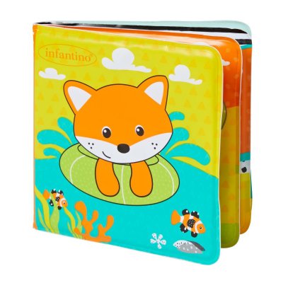 Infantino Knížka do koupele - Zvířátka