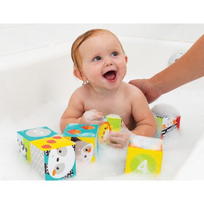 Infantino Kostky do koupele - 6 ks - obrázek