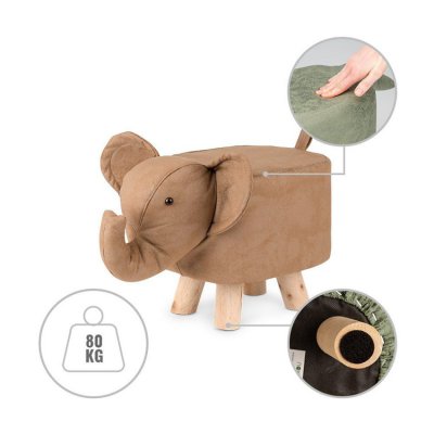 Cozy Noxxiez dětská stolička - Slon - obrázek