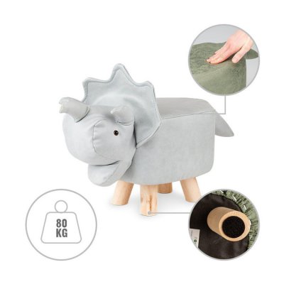 Cozy Noxxiez dětská stolička - Dinosaurus - obrázek