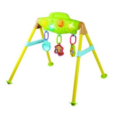 Teddies hrazda pro děti plast s chrastítky na baterie se zvukem a světlem