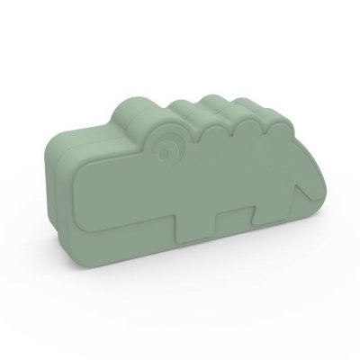 Done by Deer obědový box Croco - Zelený