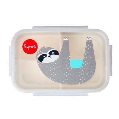 3 Sprouts krabička na jídlo  - Sloth Gray - obrázek