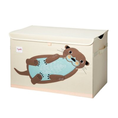 3 Sprouts truhla na hračky - Otter Brown