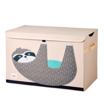 3 Sprouts truhla na hračky - Sloth Gray