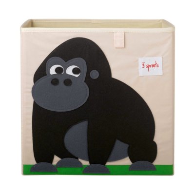 3 Sprouts úložný box - Gorilla Black