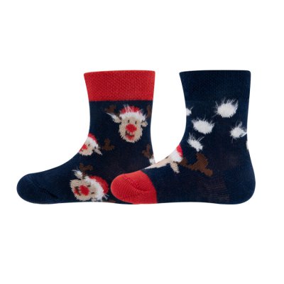 Ewers Basic ponožky Christmas - Vel. 16 - 17