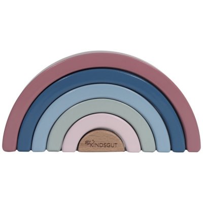 Kindsgut dřevěná skládačka Duha