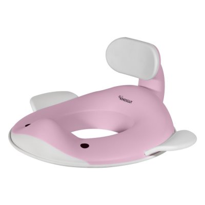 Kindsgut sedátko na WC Velryba - Světle růžová