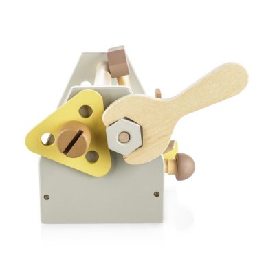 Zopa Dřevěná sada nářadí v boxu - Brown - obrázek