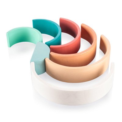 Zopa Dřevěná skládací duha - Sunset - obrázek