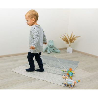 Zopa Dřevěná tahací hračka - Dragon - obrázek