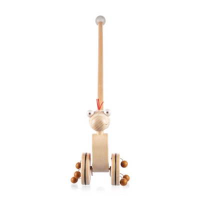 Zopa Dřevěný jezdík Dinosaurus - Red - obrázek