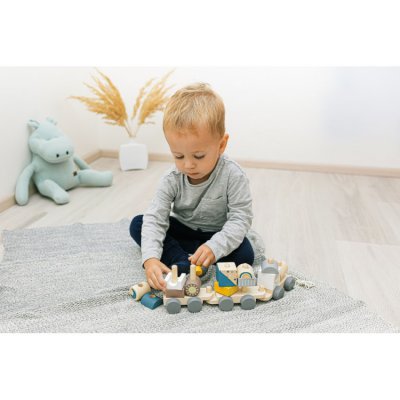 Zopa Dřevěný vláček - obrázek