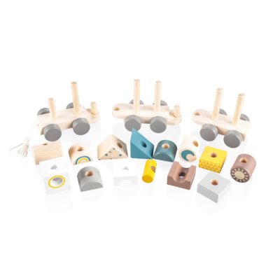 Zopa Dřevěný vláček - obrázek