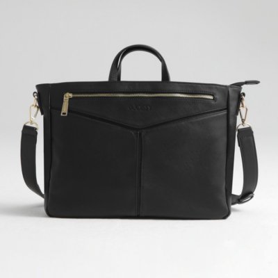 Joissy organizér a kabelka na kočárek 2v1 Elen Lux - Black/Gold