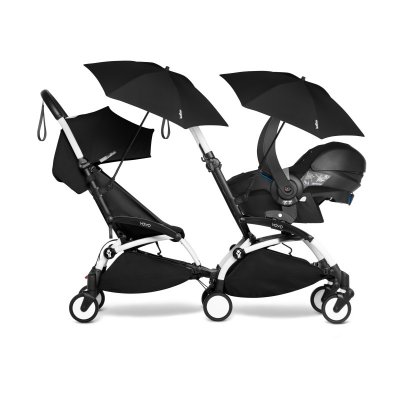 BABYZEN YOYO slunečník NEW Black 2022 - obrázek