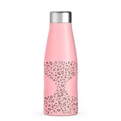 Suavinex termo nerezová láhev 500 ml - Jungle růžová