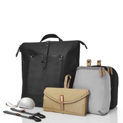 PacaPod přebalovací taška Saunton Pack - Černá - obrázek