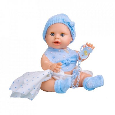Berjuan interaktivní panenka s příslušenstvím Baby Susú 38 cm - Chlapeček
