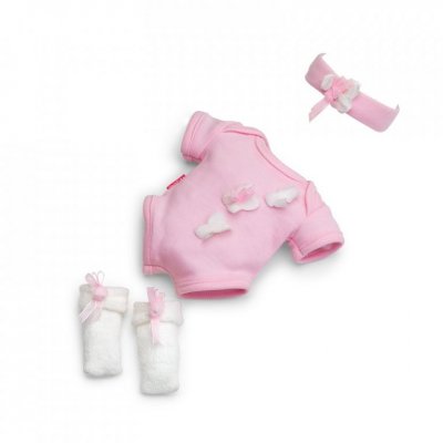 Berjuan luxusní sada oblečků pro panenky 38 cm - Růžová