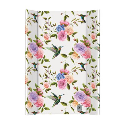 Ceba Baby Flora & Fauna přebalovací podložka tvrdá 70 x 50 cm Comfort - Flores