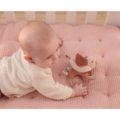 Little Dutch hračka na kroužku - Ptáček/Květiny a motýli - obrázek