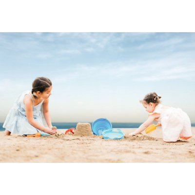 Compactoys skládací sada na písek 7v1 - Červená - obrázek