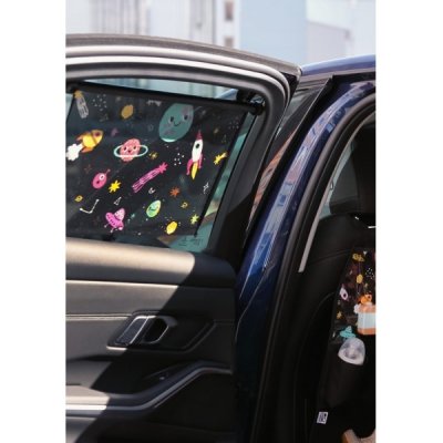 Leokid sluneční clona do auta 2 ks - Funny Planet - obrázek