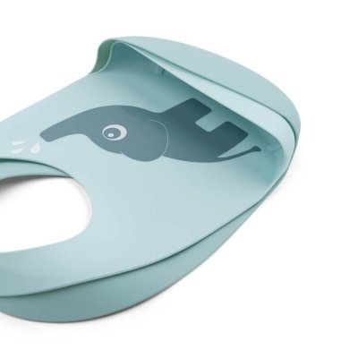 Done by Deer set silikonových bryndáčků 2 ks - Elphee/modrý - obrázek