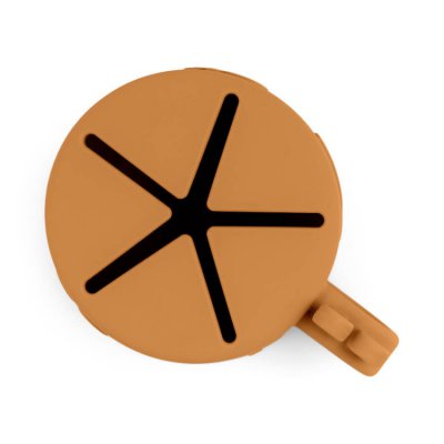 Done by Deer Peekaboo svačinový hrneček Raffi - Hořčicový - obrázek