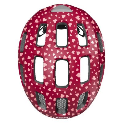 Abus dětská helma Youn-l 2.0 - Cherry Heart, vel. M - obrázek